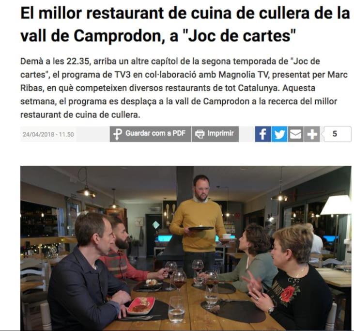 Apartament Al Cor De La Vall De Camprodon บิลายองกา เด แตร์ ภายนอก รูปภาพ